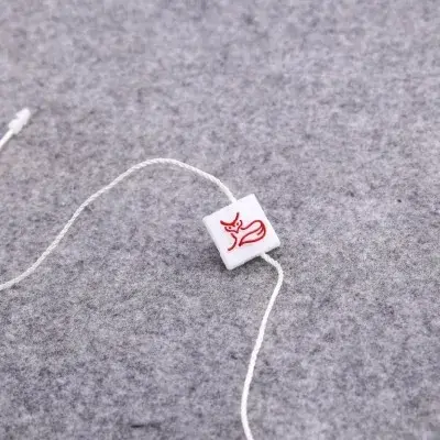 Cotton/polyester Trademark Rope Clothing Tag Oval/square Seal Th8375 detail view 2