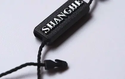 Hanging Grain Rope Tag Double Insert High-grade Buckle Drop detail view 3
