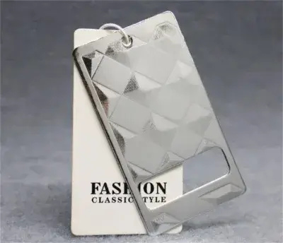 High-end Clothing Label Tag detail view 2