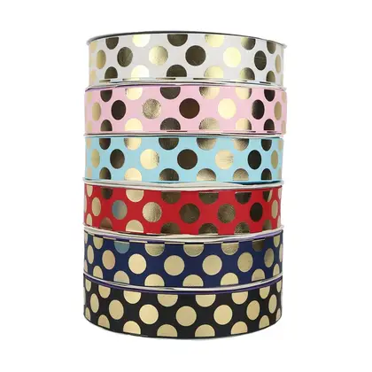 Stamping Silver Logo Ribbon Printing Star Threaded Bow Packaging detail view 3