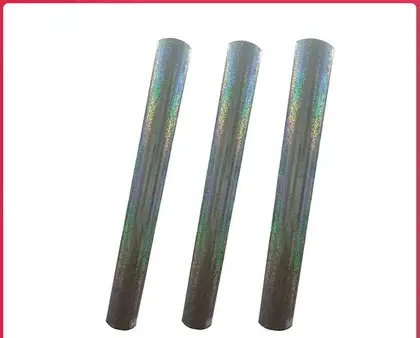 Fabric Bronzing Machine Pressing Laser Quicksand Silver Anodized Aluminum detail view 2