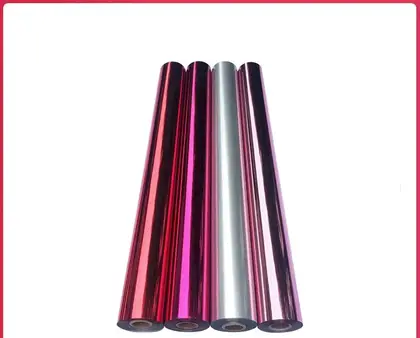 Fabric Washable Wear-resistant Hot-resistant High-temperature Gold Paper Rose Red supplied by BY Boyuan