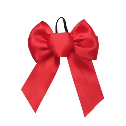 Gift Packaging Knot Handmade Custom Printing Ribbon Perfume Red supplied by BY Boyuan