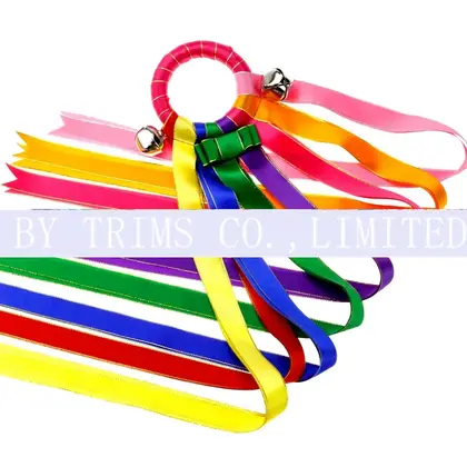 Multi-specification Flower Pattern Transfer Printing Polyester Belt Bow Ribbon detail view 2
