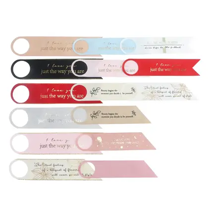 Ribbon Bow Shower Gel Gift Perfume Bottle Packaging Knot Polyester Ribbon 3 detail view 2