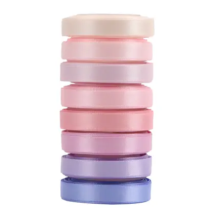 Ribbon Set 1cm Satin Small Size Gift Printing Logo detail view 2