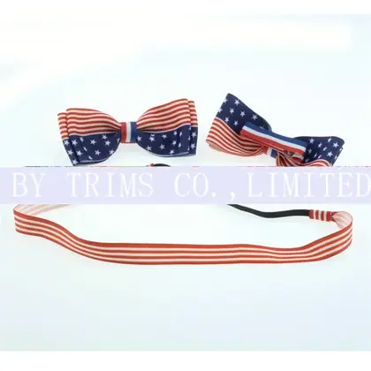 Can Adjust Colorful Gradient Pattern Sports Headband Sweat-absorbing Running detail view 2