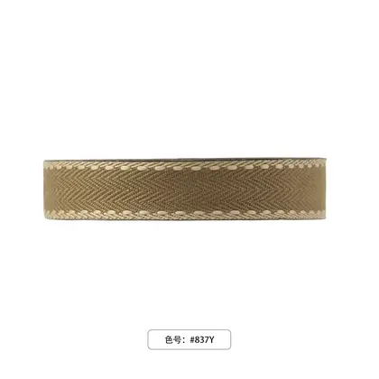 Double Character Jumper Belt Clothing Accessories Ribbon Sitaqi Gift Polyester Ribbon 3 detail view 2
