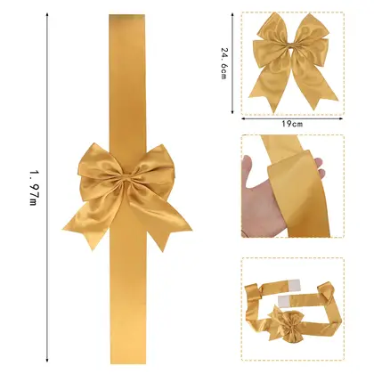 Ribbon Bow Bath Milk Gift Perfume Bottle Packaging Gifts detail view 3