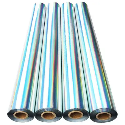Symphony Laser Bronzing Paper Gold Foil Packaging Plastic Anodized detail view 3