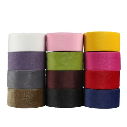Flocking Belt Lace Single and Double-sided Velvet Color Elastic detail view 3