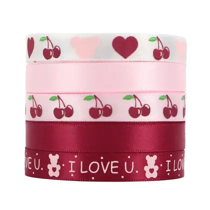 Valentine's Day Set Series Ribbon Decoration Gift Flowers Package detail view 2