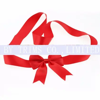 Ribbon Bow Gift Box Flower Red Wine Perfume Bottle detail view 2