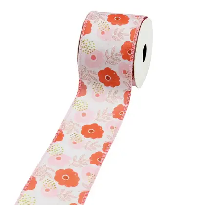 Outlet 63mm Summer Flower Theme Ribbon Gift Decorative Cooke detail view 3