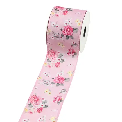 Outlet 63mm Summer Flower Theme Ribbon Gift Decorative Cooke detail view 2