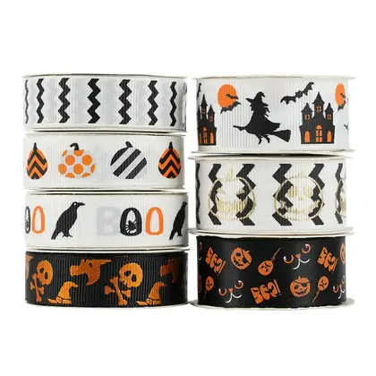 Outlet Halloween Series Bow Ribbon Festive Atmosphere Decorative Gift detail view 2
