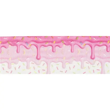 Heat Transfer Printing Summer Ice Cream Series Ribbon Flower detail view 2