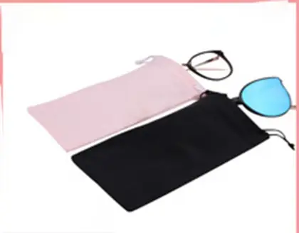 Jewelry Flannel Bag Custom Logo Gift Drawstring supplied by BY Boyuan