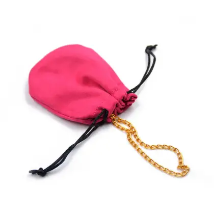 Jewelry Bags Custom Suede Storage Drawstring Pockets detail view 2