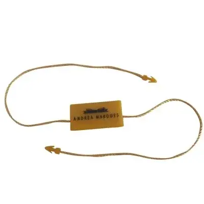 Plastic Tag with Embossed Logo Hang Tags and Seal Tags 2 detail view 2