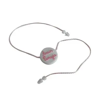 Plastic Tag with Embossed Logo Hang Tags and Seal Tags 2 detail view 3