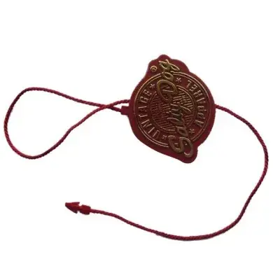 Fashion Clothing Hang Tag Rope Fasteners detail view 2