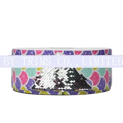 Foreign Trade 75mm Cartoon Printing Flip Ribbon Garment Case detail view 2