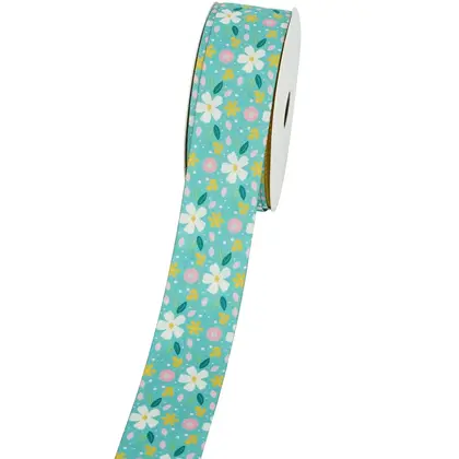 Foreign Trade Multi-specification Floral Pattern Ribbon Korean Hemp Heat detail view 2