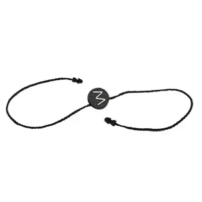 Garment Seal Hang Tag with String detail view 2
