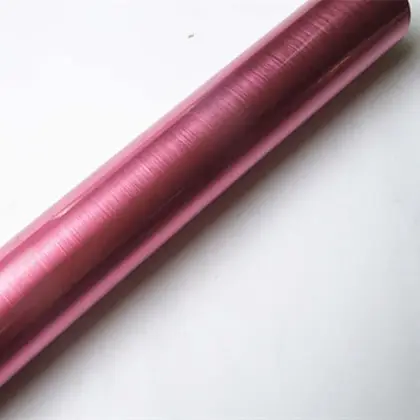 Gold and Silver Wire Drawing Stamping Paper for Plastic supplied by BY Boyuan