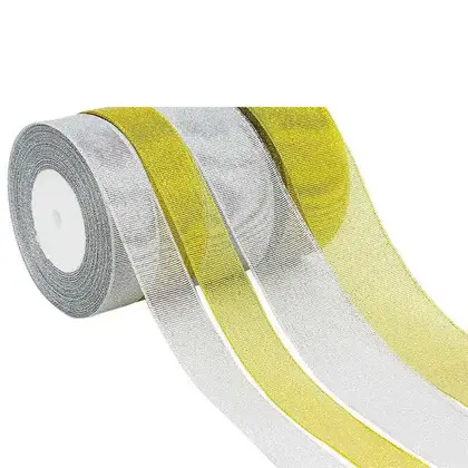 Golden Ribbon Silver Onion Cake Baking Gift Wrapping Glitter supplied by BY Boyuan