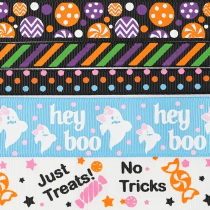 Halloween Ribbon Set Good of Festival Gift Box Decoration detail view 3