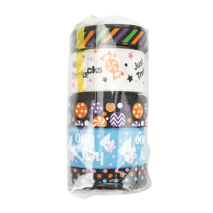 Halloween Ribbon Set of Festival Gift Box Decoration supplied by BY Boyuan
