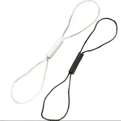 Hanging Tablets Cylindrical Double Insert Polyester/wax Rope Tag Clothes detail view 3
