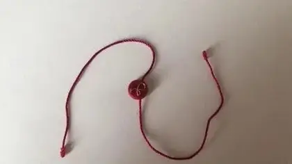 High Clicks Custom Plastic Strong Hanging String Tag detail view 2