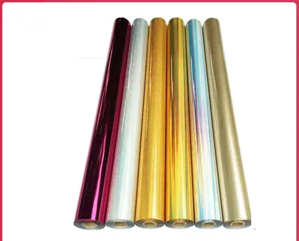 Bronzing Paper Single-sided Film Washable Fabric Foil Double-sided Anodized detail view 2