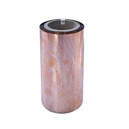 Stamping Paper Transparent Glass Mosaic Double-sided Gold Foil Paste detail view 3