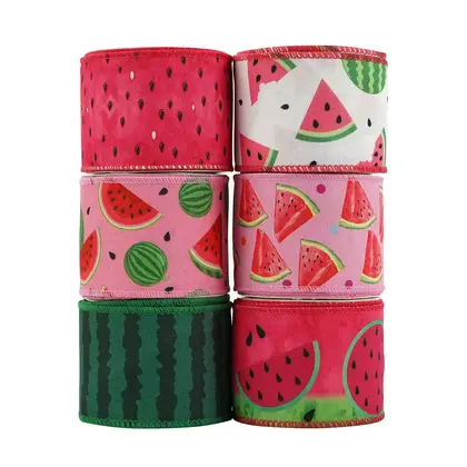 Iron Wire Edge Kaoke Belt Fruit Theme Series Ribbon detail view 3