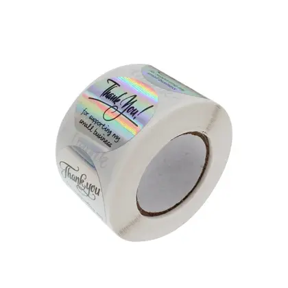 Laser Self Adhesive Label High Viscous Reflective Printing Sealing detail view 3