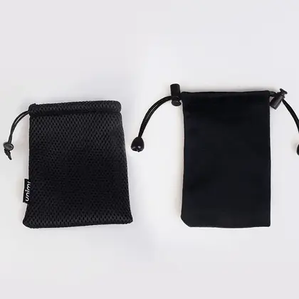 Custom Soft and Comfortable Velvet Earphone Bag Travel Digital detail view 2