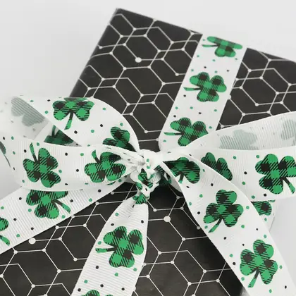 St. Patrick's Day Ribbon Small Code Combination Set Green detail view 3