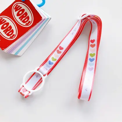 Heat Transfer Kettle Lanyard Strap Rope Polyester Woven Mineral detail view 3