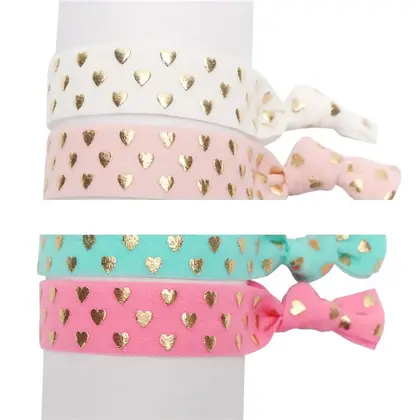 Mermaid Knot Hair Tie Handmade Rope Korean Version Rubber detail view 2