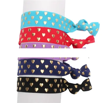 Mermaid Knot Hair Tie Handmade Rope Korean Version Rubber detail view 3