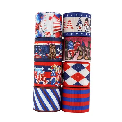 Midi Ribbon American National Day Independence Heat Transfer Thread detail view 3