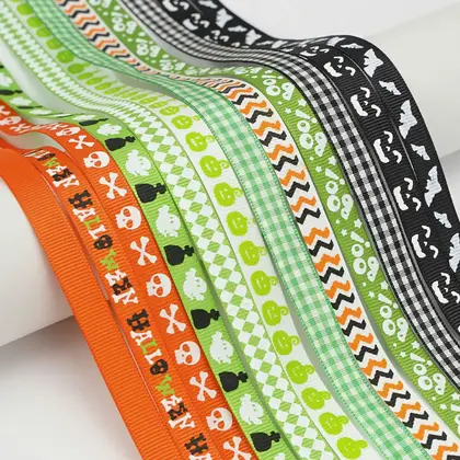 Midi Ribbon Halloween 1cm Small Size Set Festival Gift detail view 3