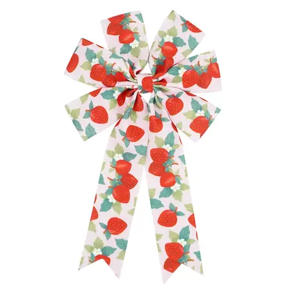 Midi Ribbon Handmade Bow Summer Fruit Lemon Watermelon Theme supplied by BY Boyuan