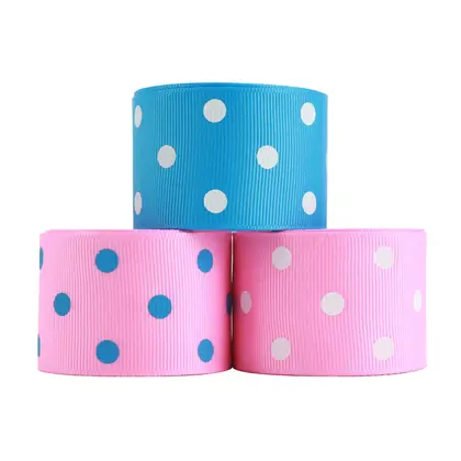 Midi Ribbon Set Cake Gift Black Red Striped Spotted detail view 3