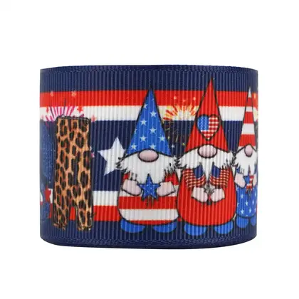 Mudie Ribbon Independence Day Thermal Transfer Star Flag Series detail view 3