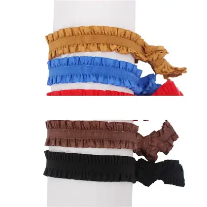 Net Red Tie Knot Hair Rope Rubber Band Candy detail view 3